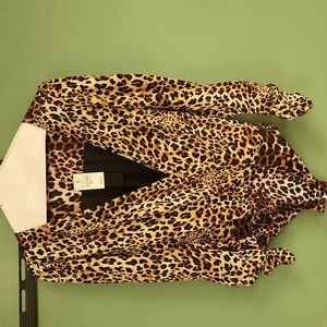 Ladies leopard bodysuit